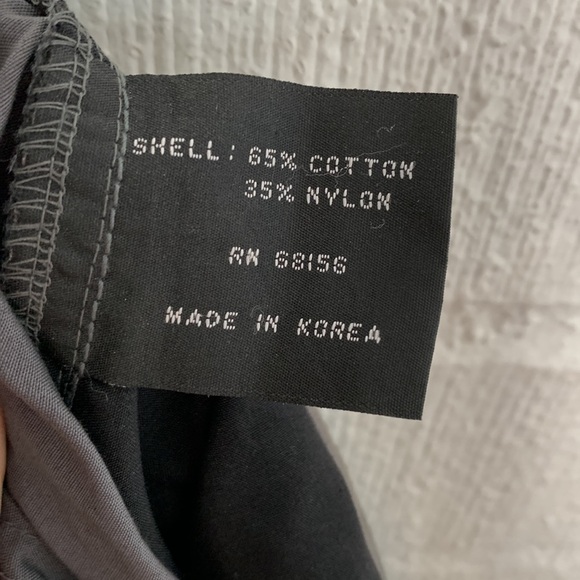 Caffeine Y2K Raver Parachute Pants with Neon Orange Reflectives size Large - Picture 9 of 9